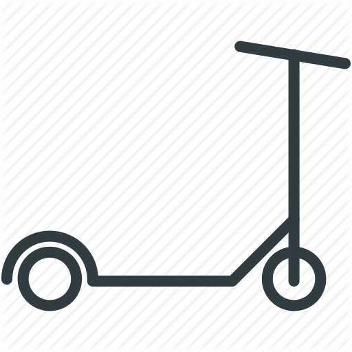 Kick Scooter Image Transparent PNG Image