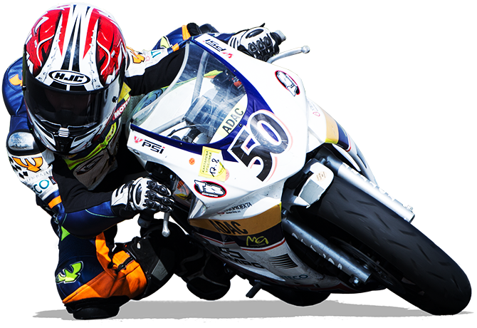Racing Motorbike Clipart PNG Image