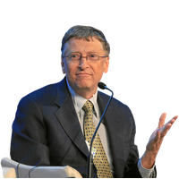 Bill Gates Transparent Image PNG Image