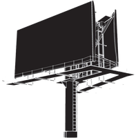 Outdoor Billboard PNG Image