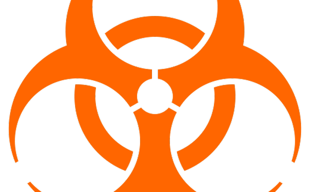 universal biohazard symbol clip art