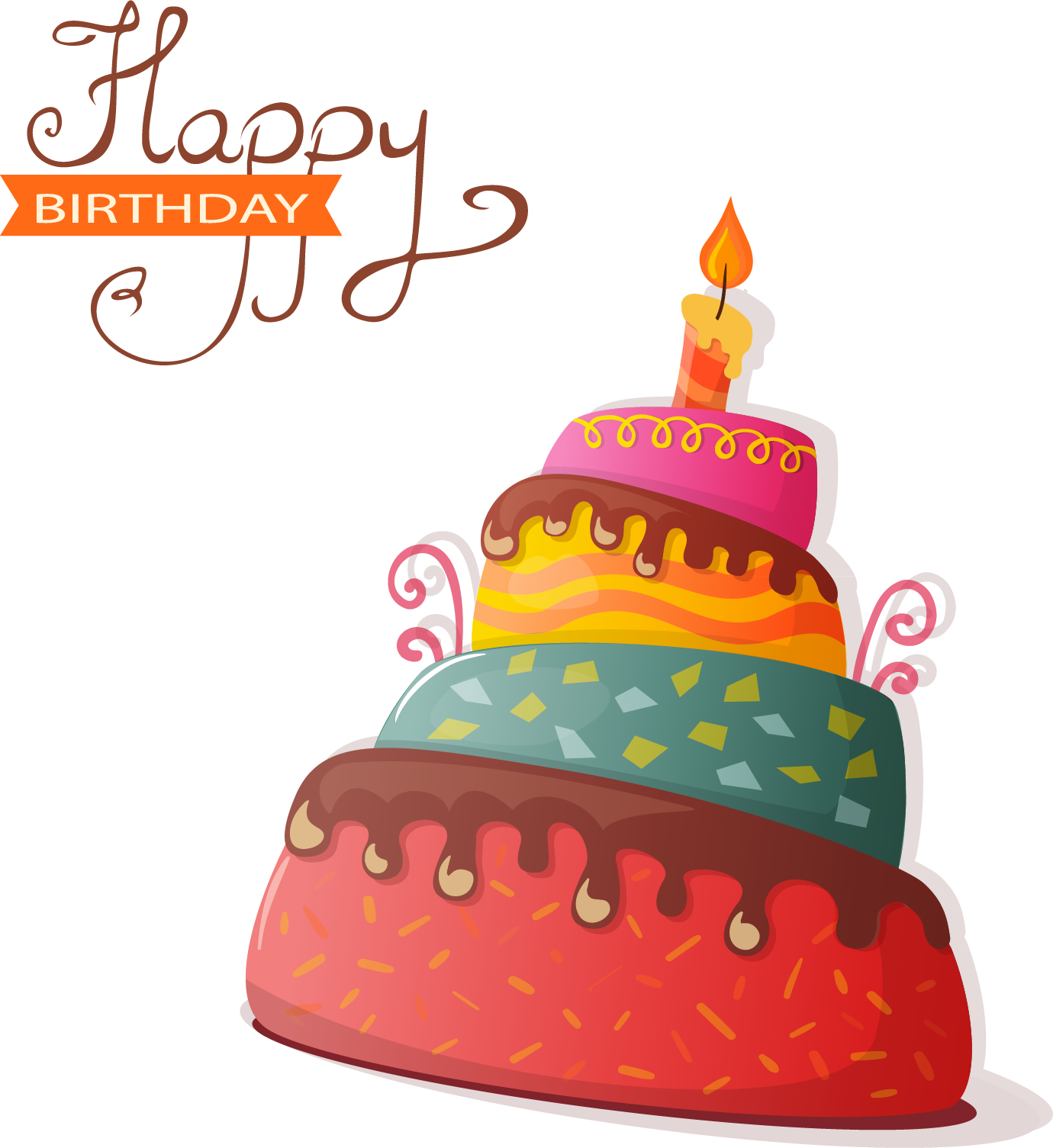 Cake Birthday Free Download Image PNG Image