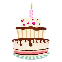Birthday Cake PNG transparent image download, size: 2500x2208px