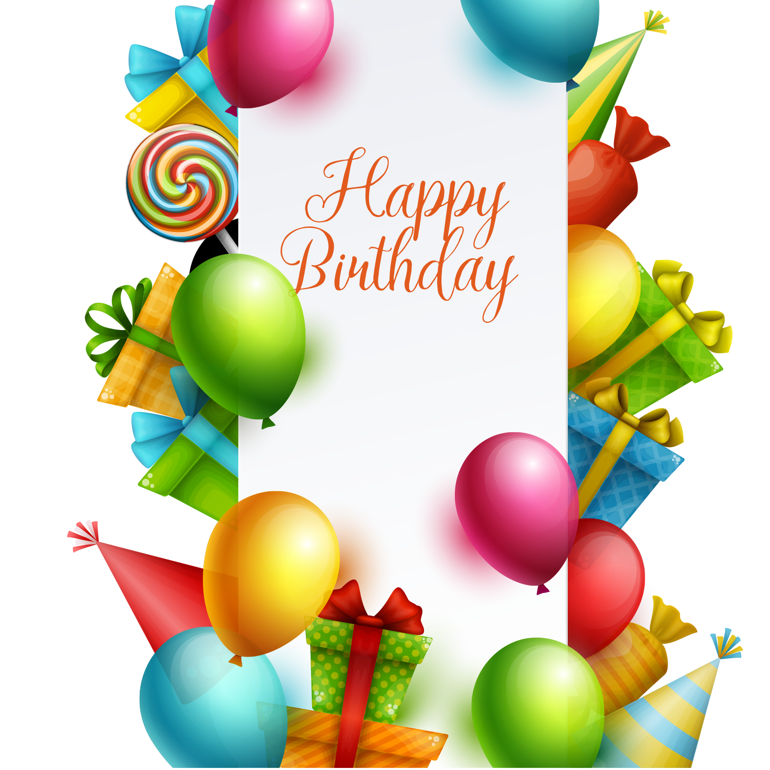 Happy Birthday Card Png