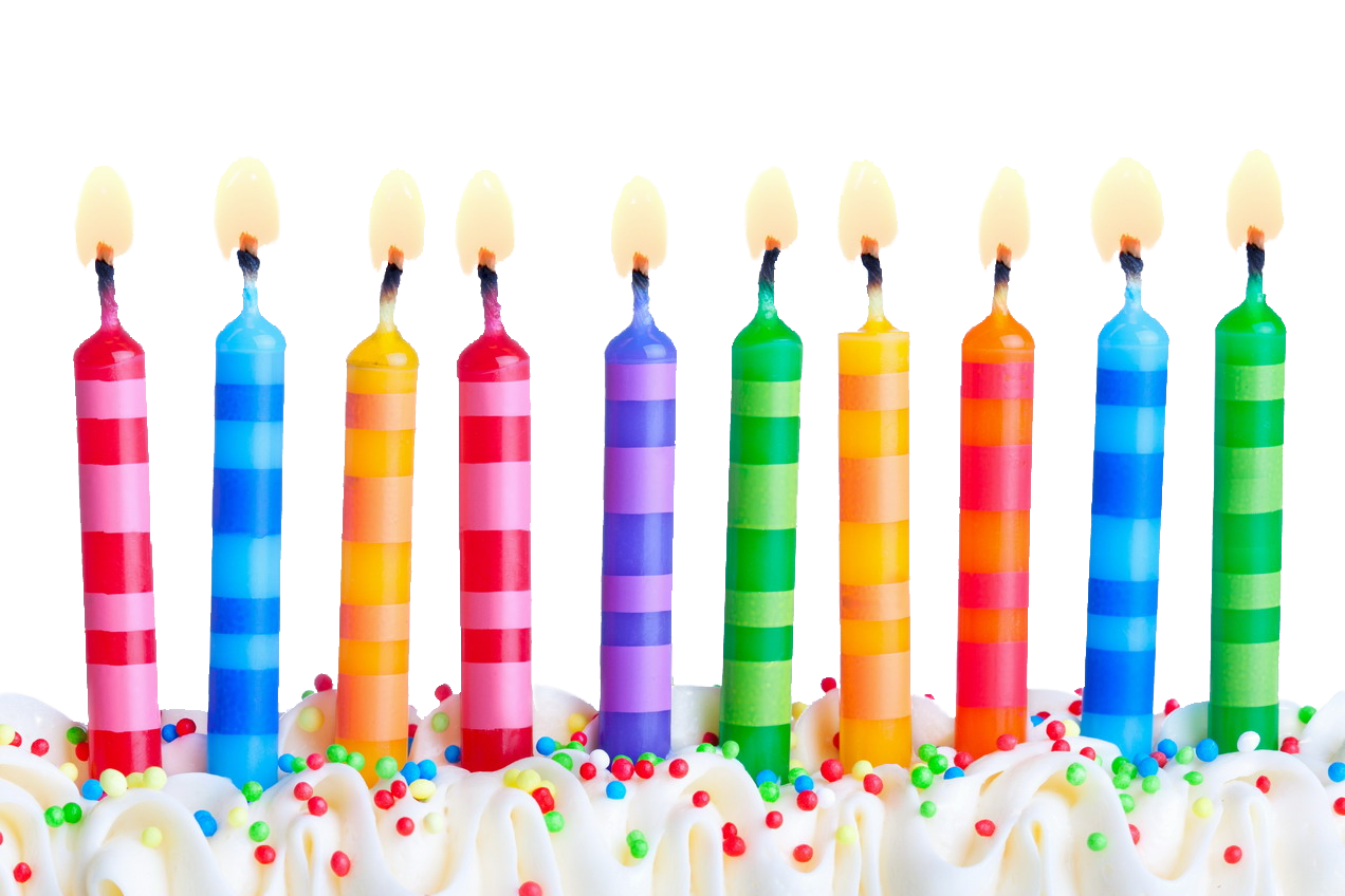 Birthday Candles Free Download Png PNG Image