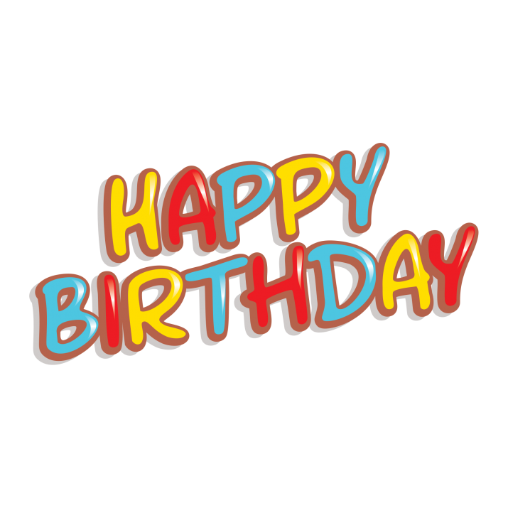 Text Birthday Free Download PNG HD PNG Image