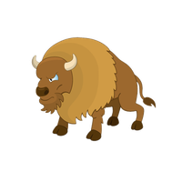 Bison Transparent PNG Image