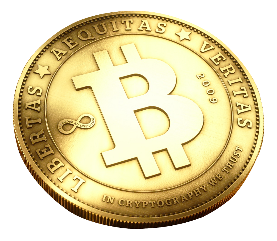 Cryptocurrency Bitcoin Free Frame PNG Image
