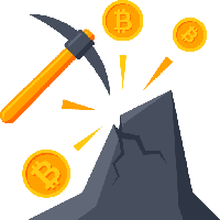 Mining Icons Bitcoin Computer Pool Cloud PNG