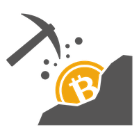 Mining Network Mines Bitcoin Cryptocurrency Cloud