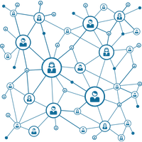 Node Network Blockchain Bitcoin Cryptocurrency Computer PNG