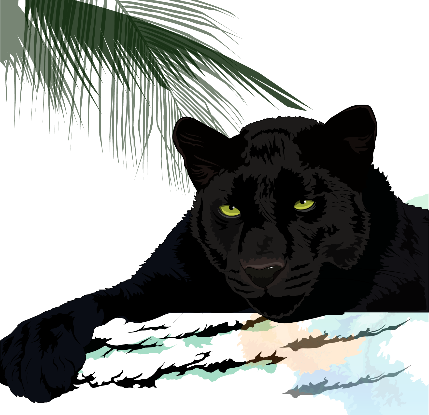 Puma Jaguar Panther Leopard Cougar Black Cheetah PNG Image