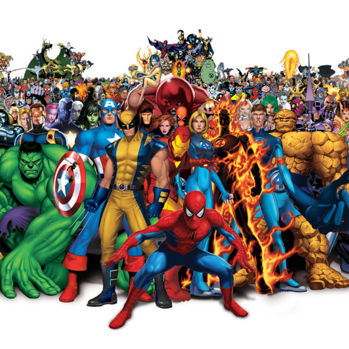 Marvel Characters Png Free Logo Image