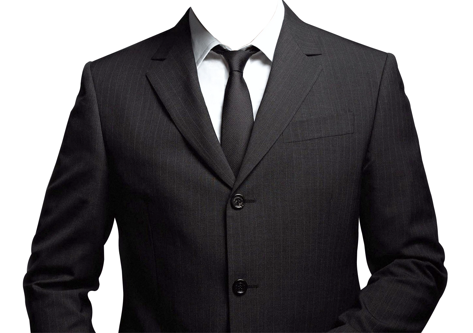 Tie Blazer Black Suit Free Download Image PNG Image