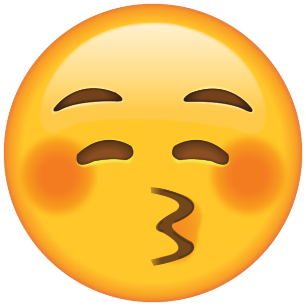 Blushing Emoji PNG Image