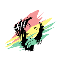 Bob Marley Hd PNG Image