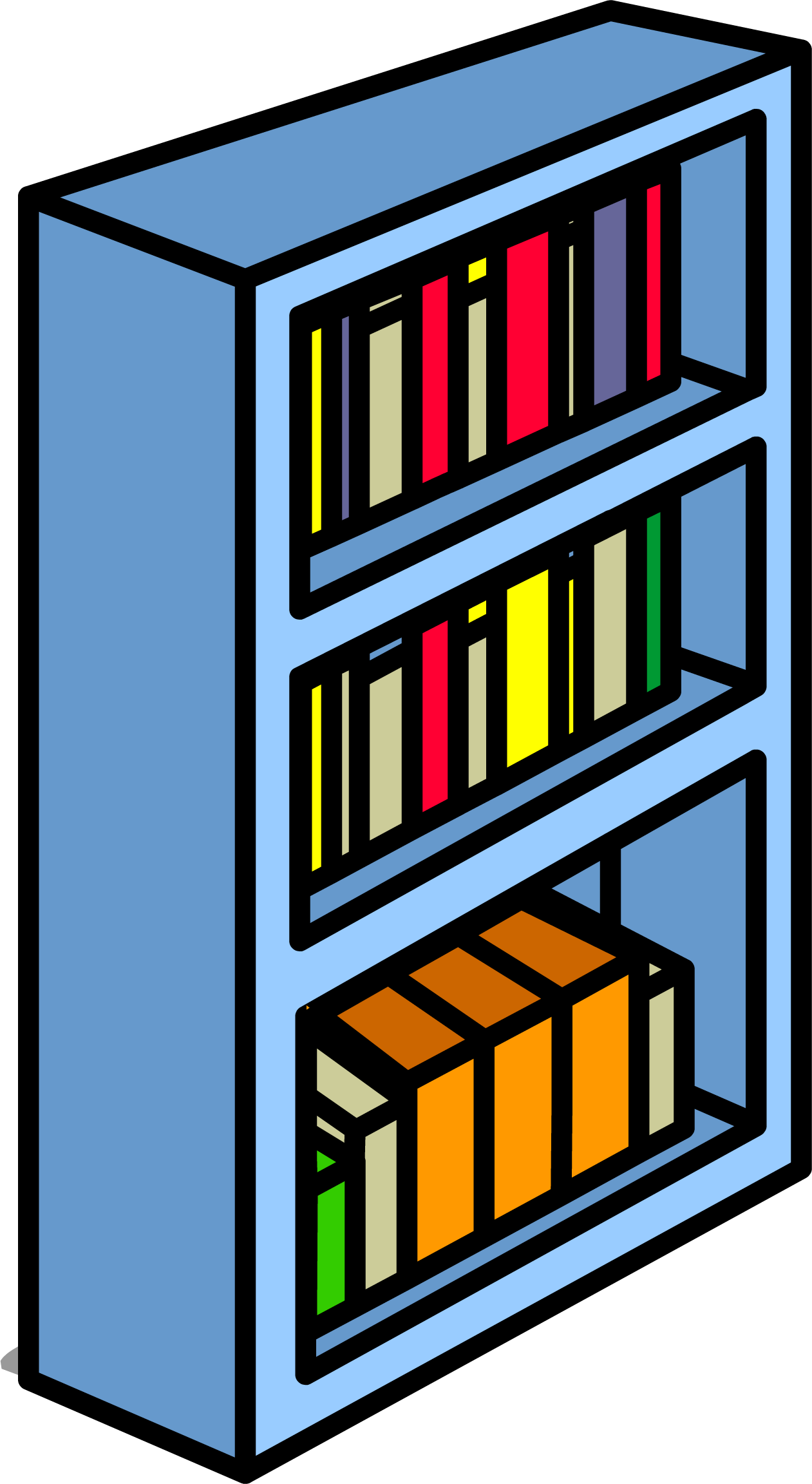 Bookshelf bookcase Transparent PNG Image