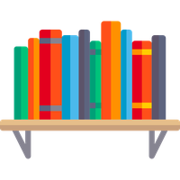 Bookshelf bookcase PNG