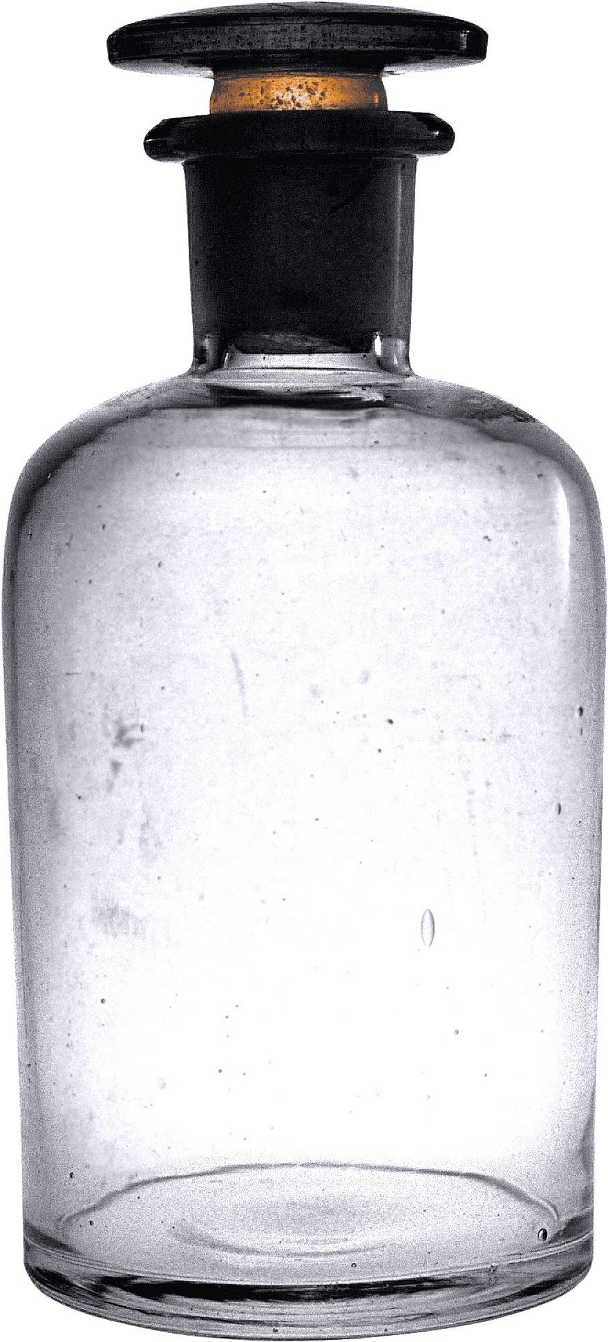 Glass Pic Bottle Translucent Free Transparent Image HD PNG Image
