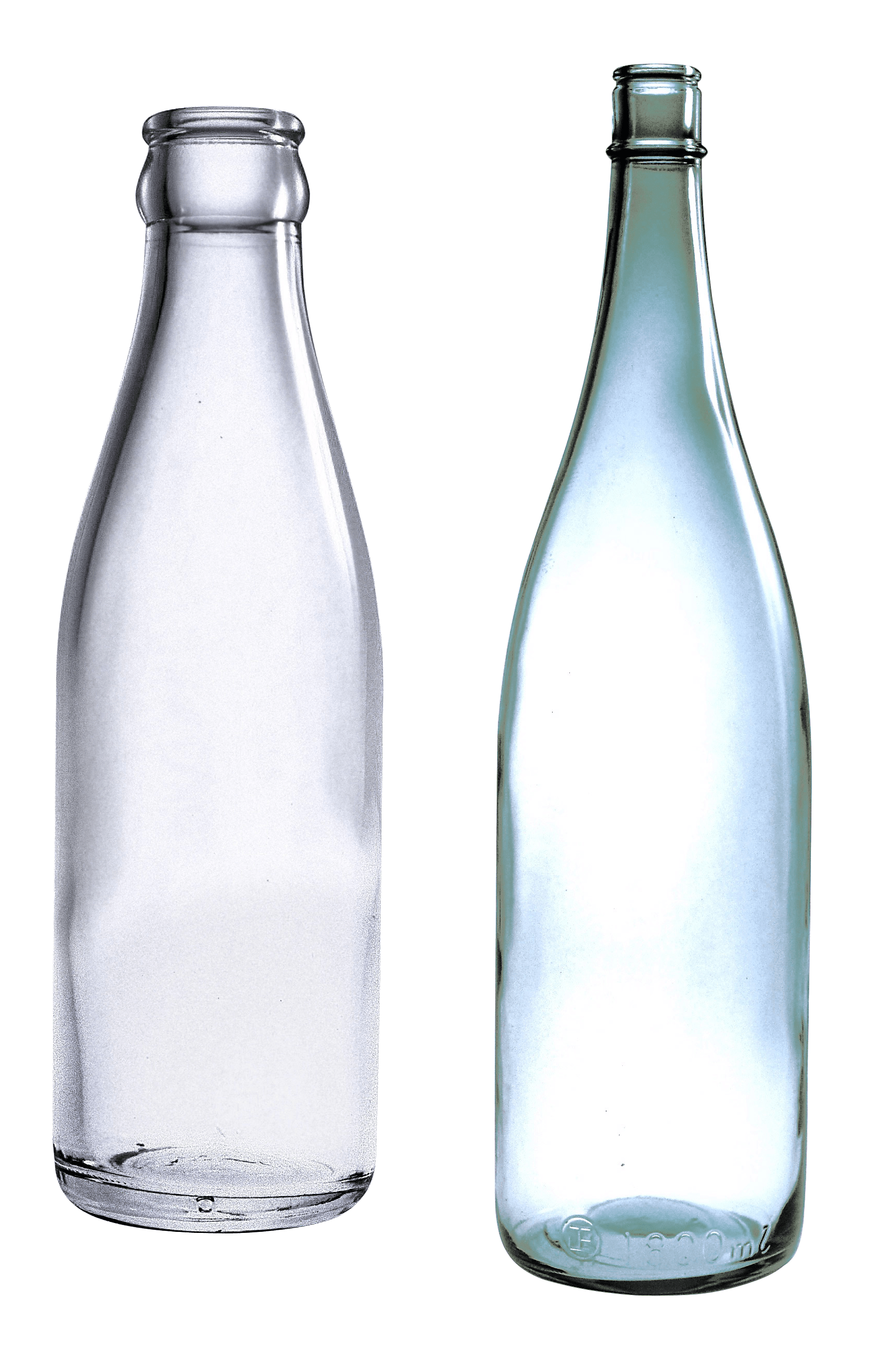 empty bottles