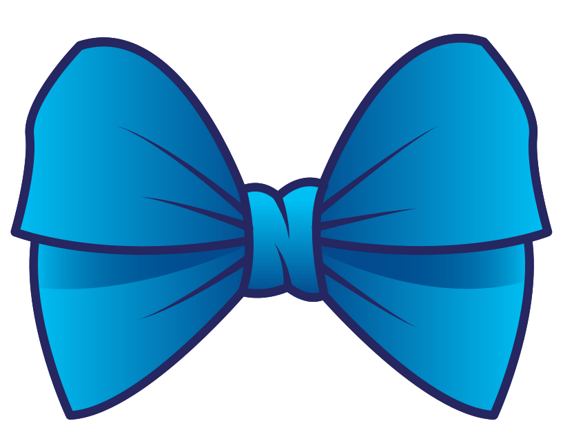 Carolina Blue Glitter Hair Bow - wide 5