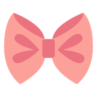 Pink Bow Free Clipart HQ Transparent PNG Image
