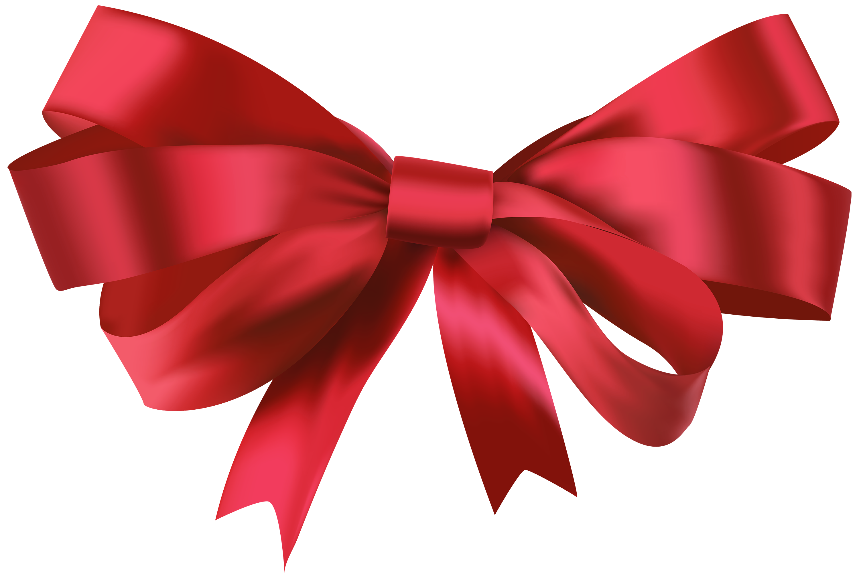 Ribbon Red Bow Download HQ PNG Image