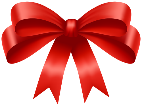 red ribbon transparent background