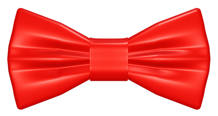 Red Bow tie Transparent PNG Image