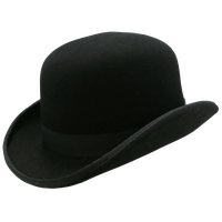 Bowler hat PNG