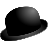 Bowler hat Transparent PNG Image