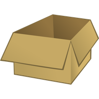 Cardboard box PNG