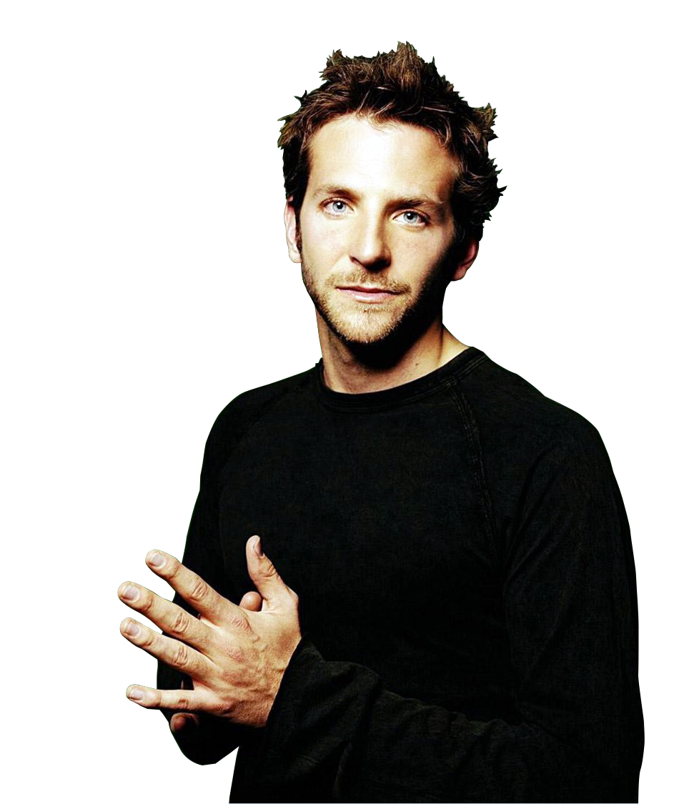 Bradley Cooper Clipart PNG Image