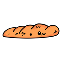 Baguette Bread Italian Free PNG HQ