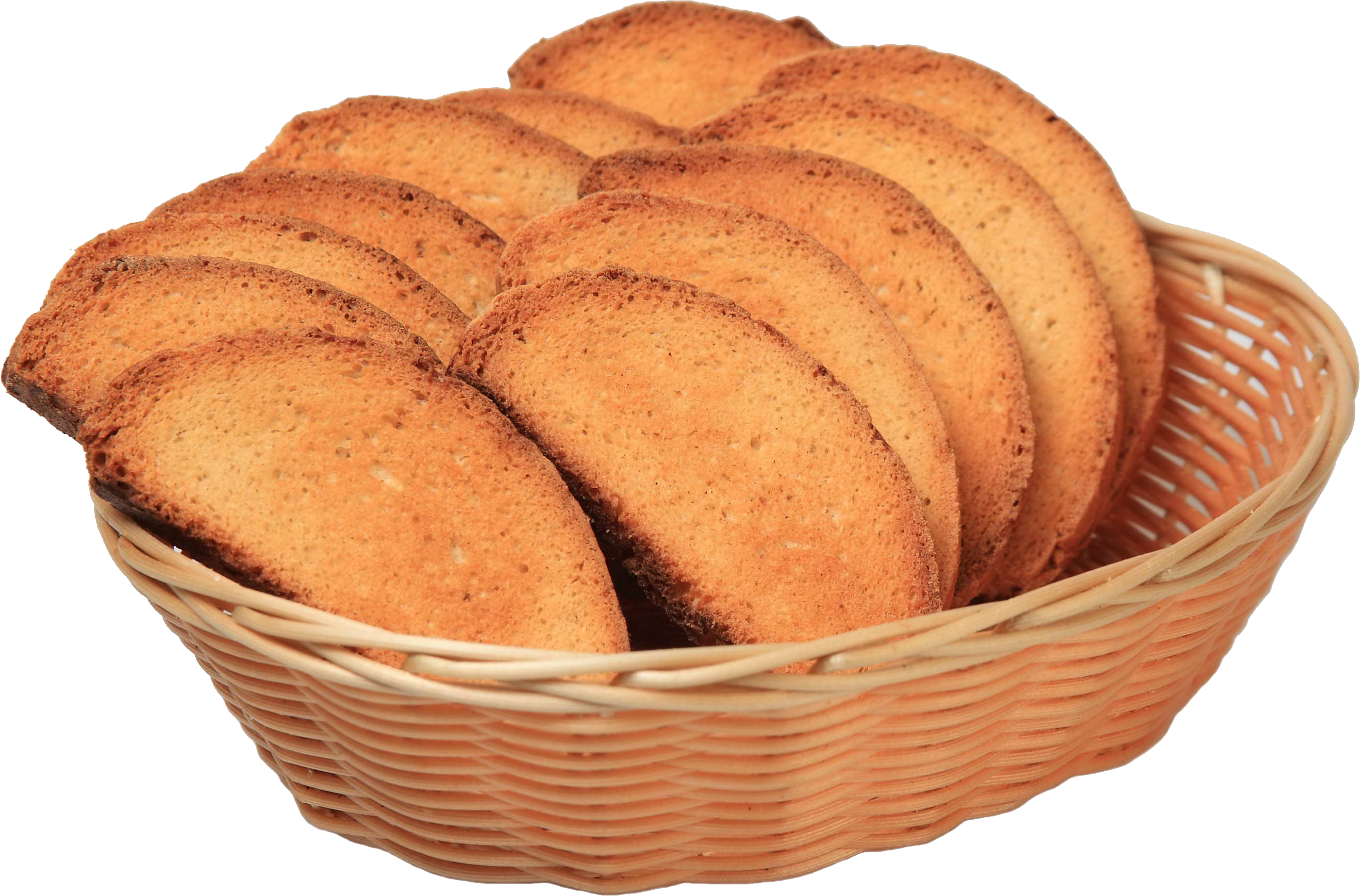 Basket Wicker Slices Bread Download Free Image PNG Image