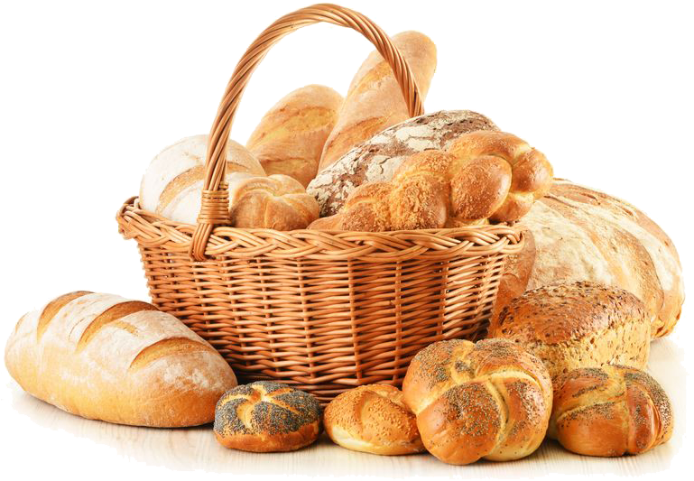 Basket French Bread Free Transparent Image HQ PNG Image