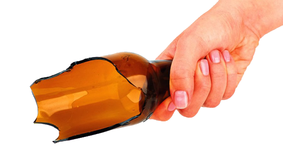 Broken bottle Transparent PNG Image