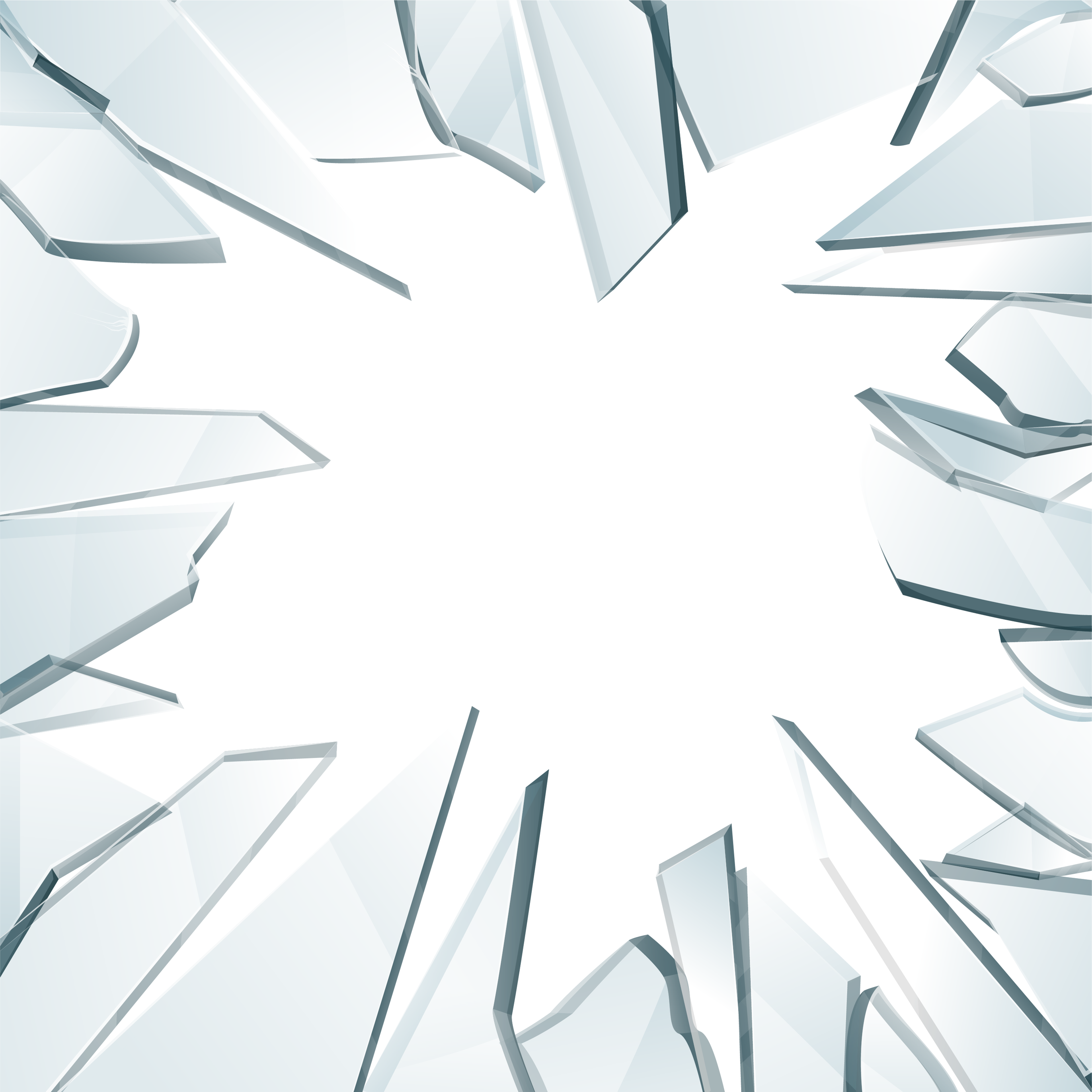 Broken glass Transparent PNG Image