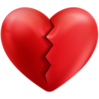 Broken heart PNG