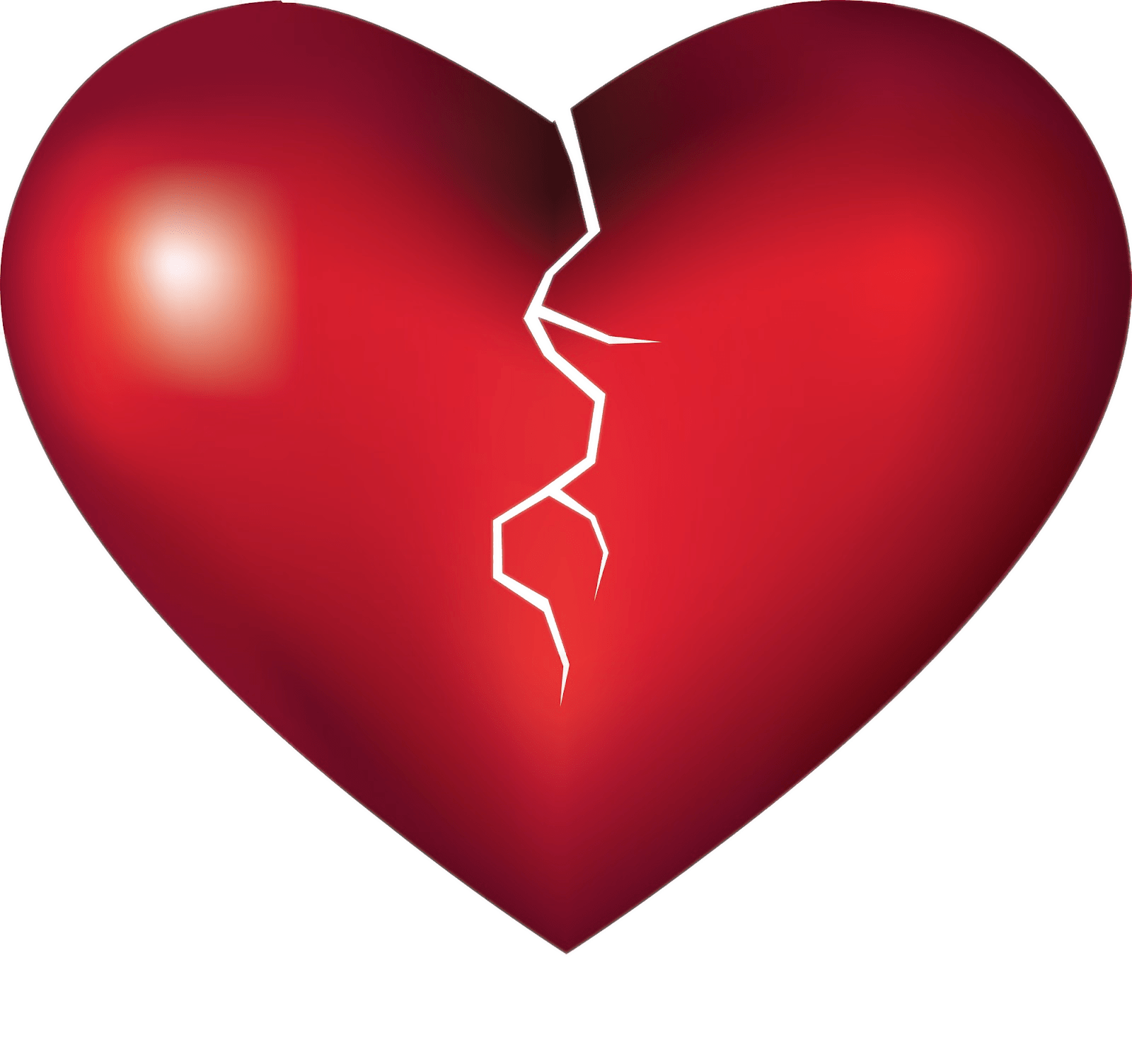 Broken heart Transparent PNG Image