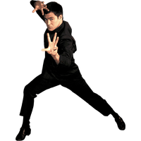 Bruce Lee Transparent PNG Image