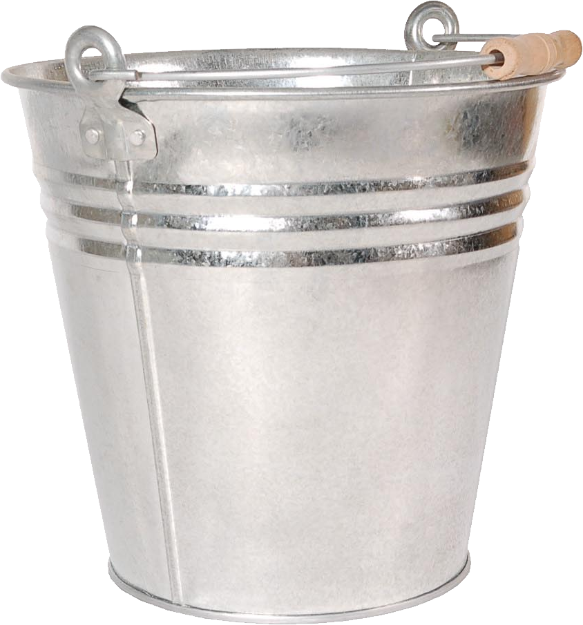 Bucket Silver Free Download PNG HD PNG Image