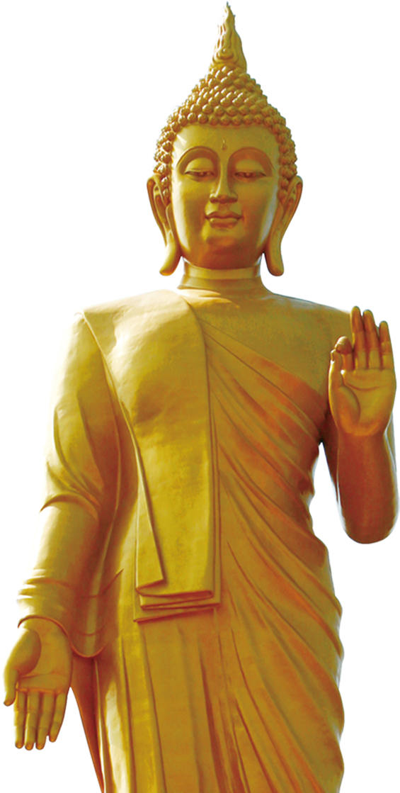 Golden Buddha Statue Photos Download HD PNG Image