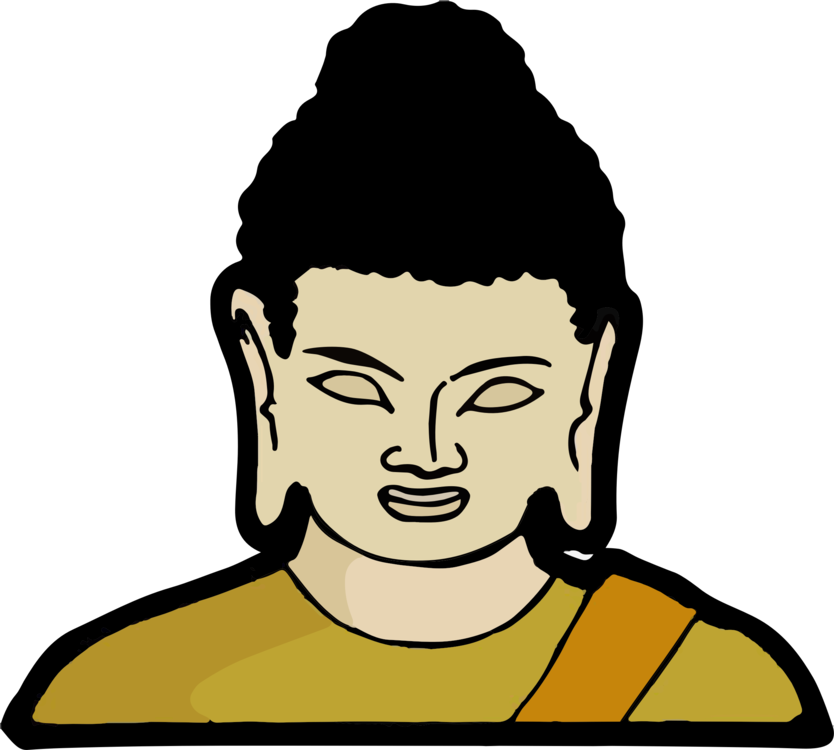 Vector Buddha Face Free Photo PNG Image