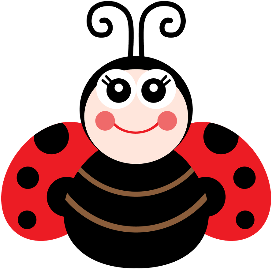 Ladybug Insect Cute Free Clipart HD PNG Image