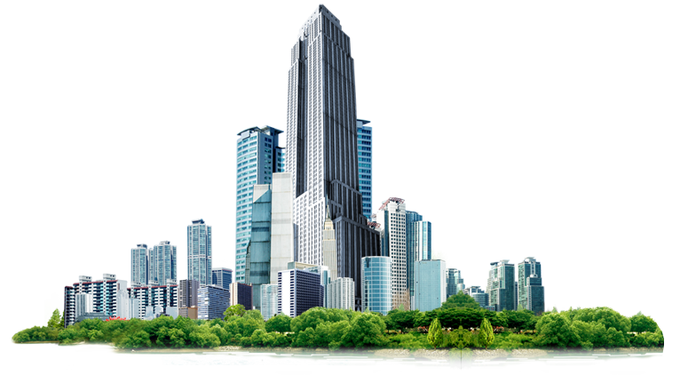 Building City HD Image Free PNG Image
