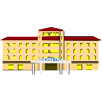 Building Hotel Vector Free Transparent Image HQ PNG