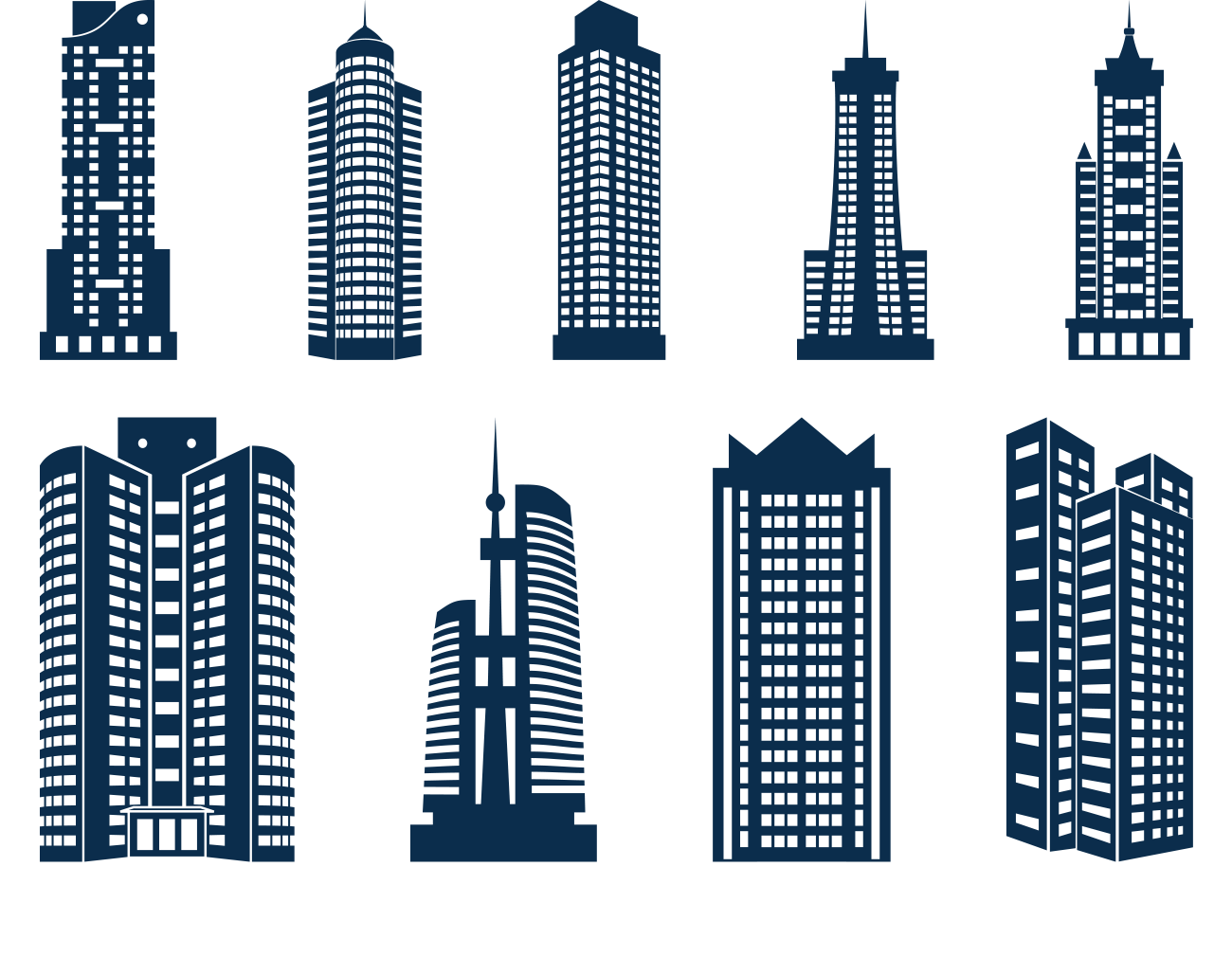 Building Skyline Icon Skyscraper Skyscrapers PNG File HD PNG Image