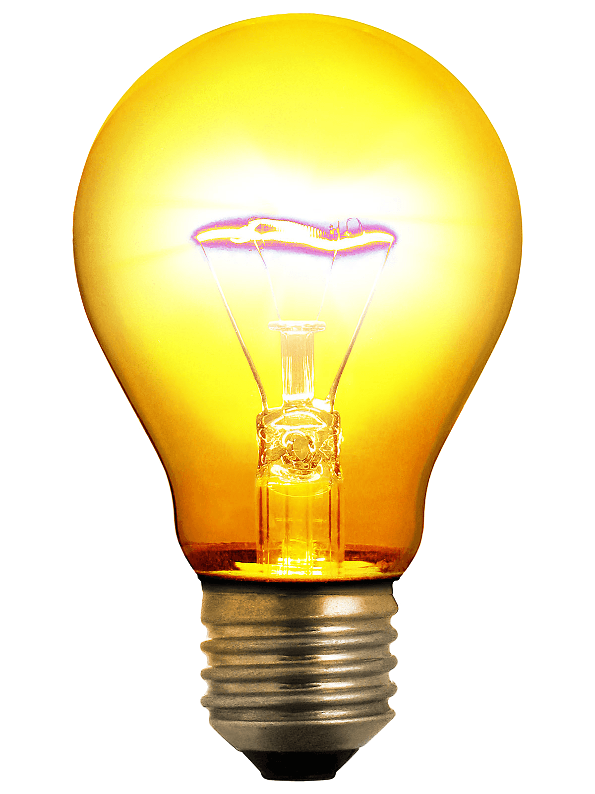 Bulb Yellow Free Transparent Image HQ PNG Image