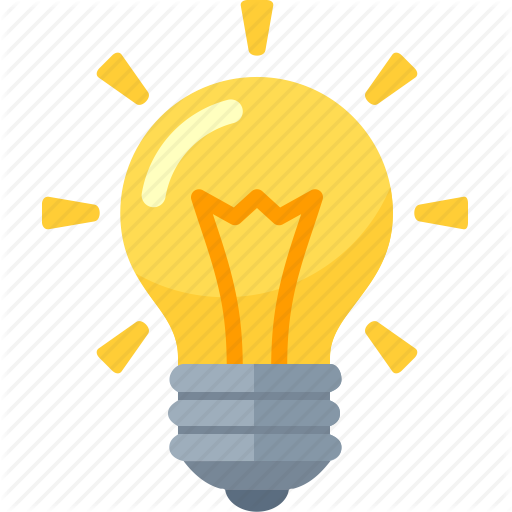 Idea Bulb Clipart PNG Image